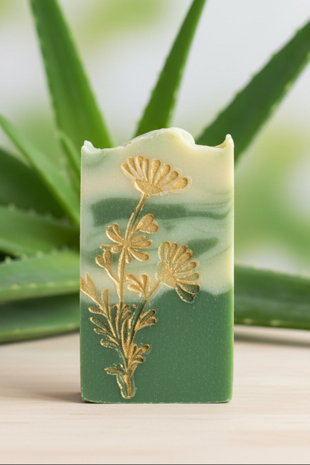 Kaltgerührte Seife - Aloe Vera – Bild 3