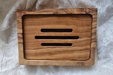 Laden Sie das Bild in den Galerie-Viewer, Olivenholz eckig doppelt