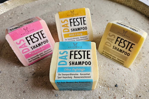 Haslinger: festes Shampoo Rosenwasser