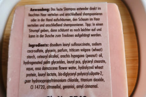 Haslinger: festes Shampoo Rosenwasser