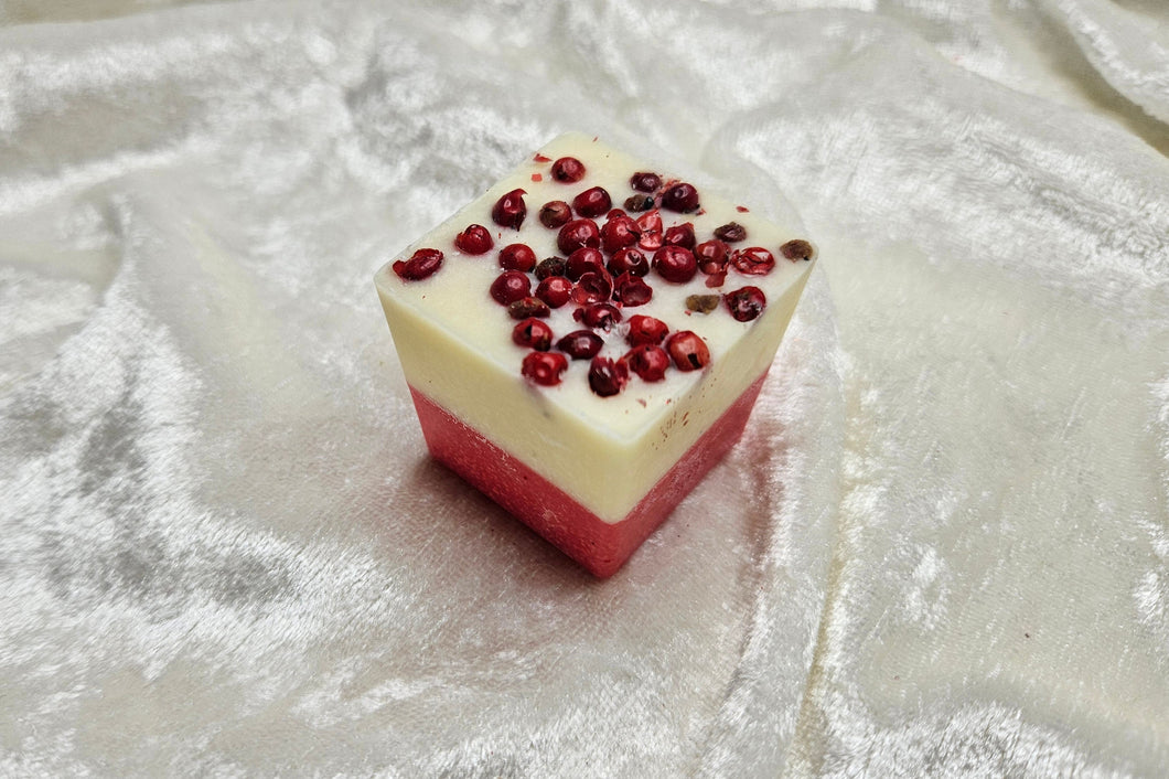 Badewürfel Cranberry