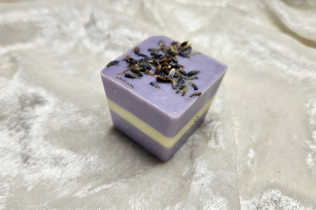 Badewürfel Lavendel