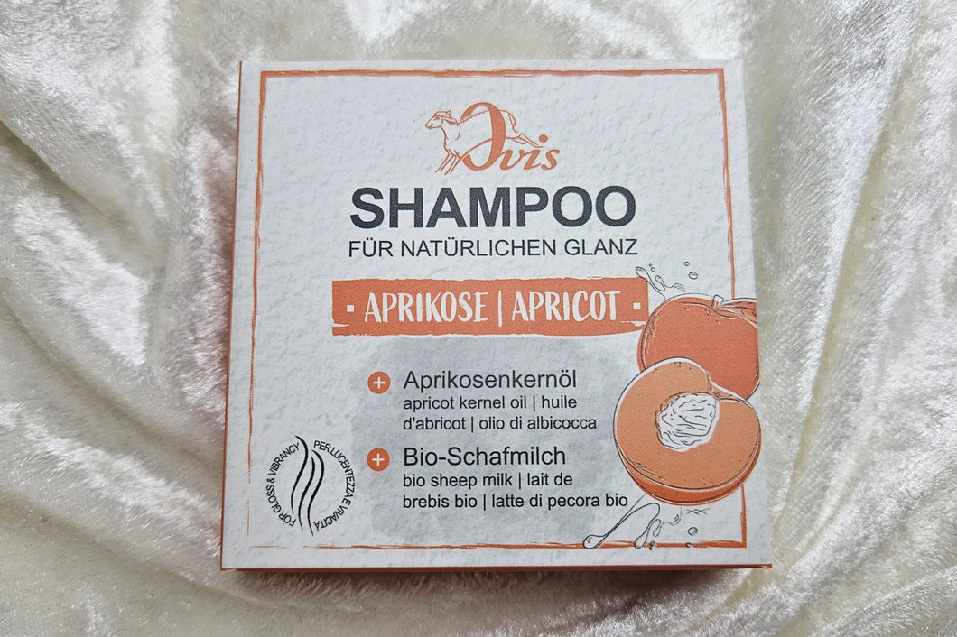Ovis: festes Shampoo Aprikose