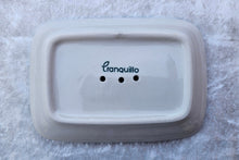 Laden Sie das Bild in den Galerie-Viewer, Seifenschale, eckig Blumenrand
