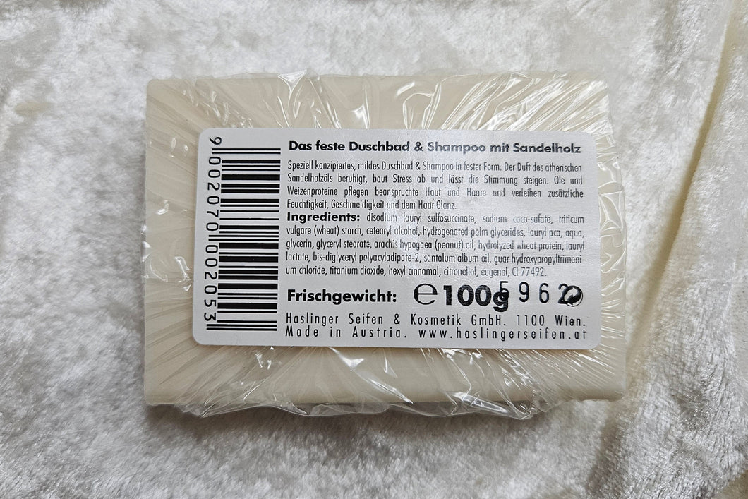 Haarwaschseife Sandelholz