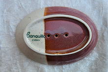 Laden Sie das Bild in den Galerie-Viewer, Seifenschale, Steingut-Rostbraun
