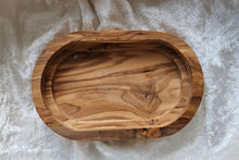 Laden Sie das Bild in den Galerie-Viewer, Olivenholz oval doppelt
