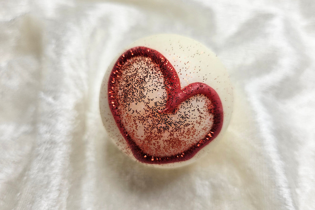 Badetrüffel Herz