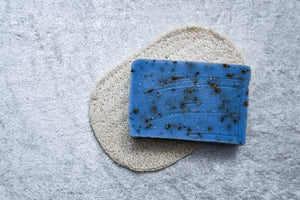 Seifenablage aus Luffa