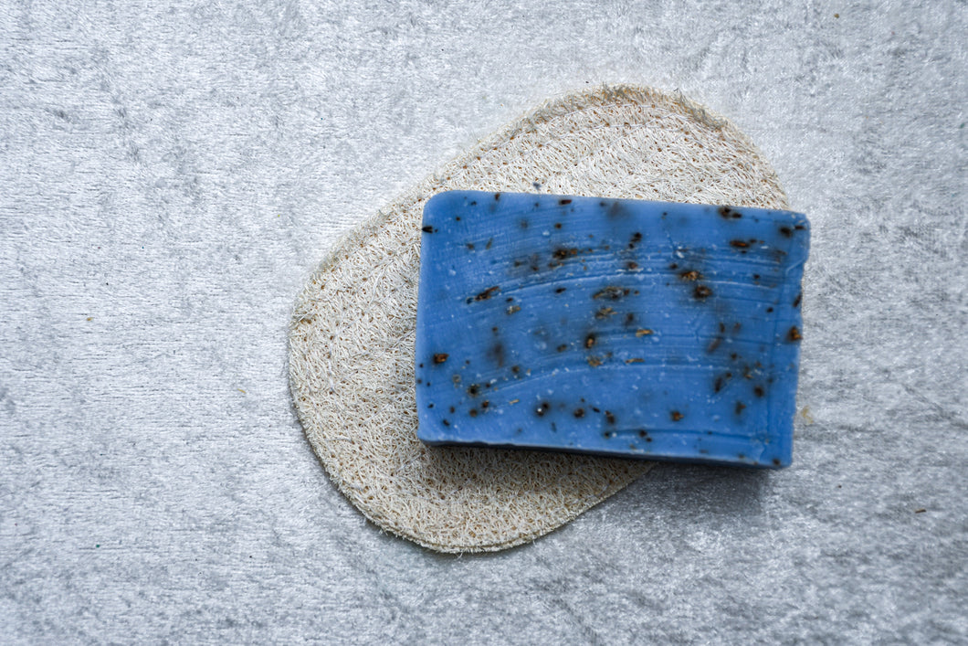 Seifenablage aus Luffa