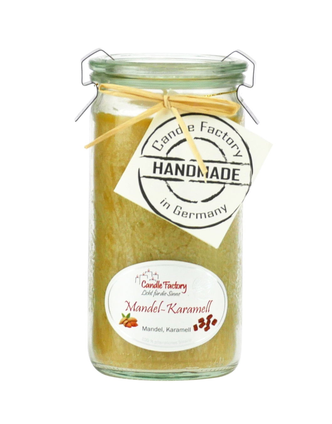 Duftkerze Mandel Karamell