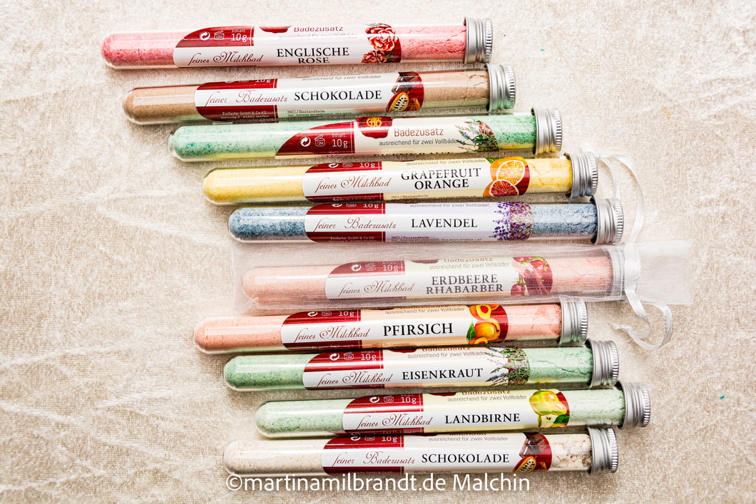 Feines Milchbad englische Rose