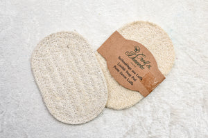 Seifenablage aus Luffa